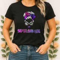 Cute September Girl Women's T-Shirt thumb 2