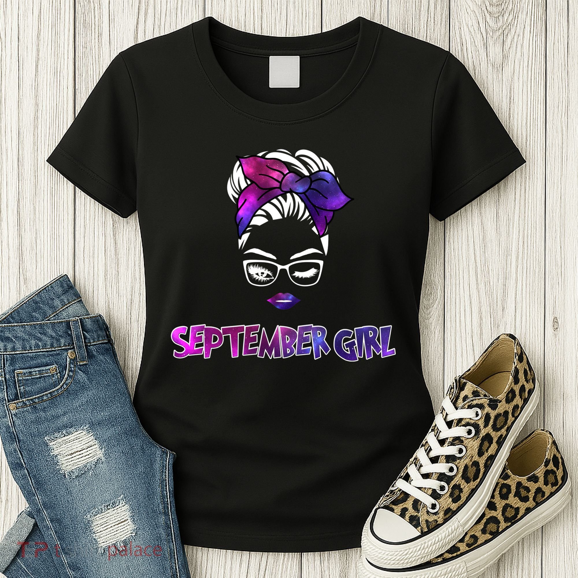 Cute September Girl Women's T-Shirt