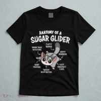 Cute Sugar Glider Lover T-Shirt thumb 5