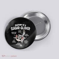 Cute Sugar Glider Lover Button thumb 0