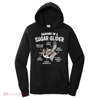 Cute Sugar Glider Lover Women's Hoodie