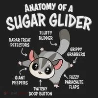 Cute Sugar Glider Lover Tumbler thumb 3