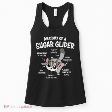 Cute Sugar Glider Lover Women's Tank Top