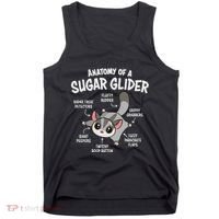 Cute Sugar Glider Lover Tank Top thumb 0