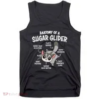 Cute Sugar Glider Lover Tank Top thumb 0