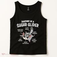 Cute Sugar Glider Lover Tank Top thumb 2