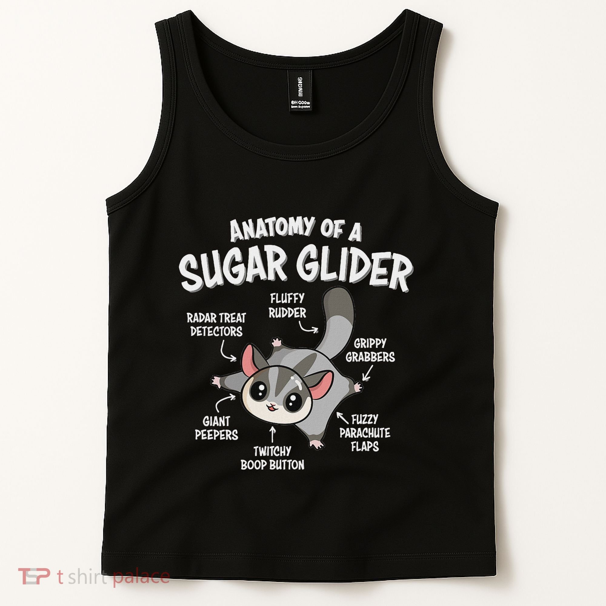 Cute Sugar Glider Lover Tank Top