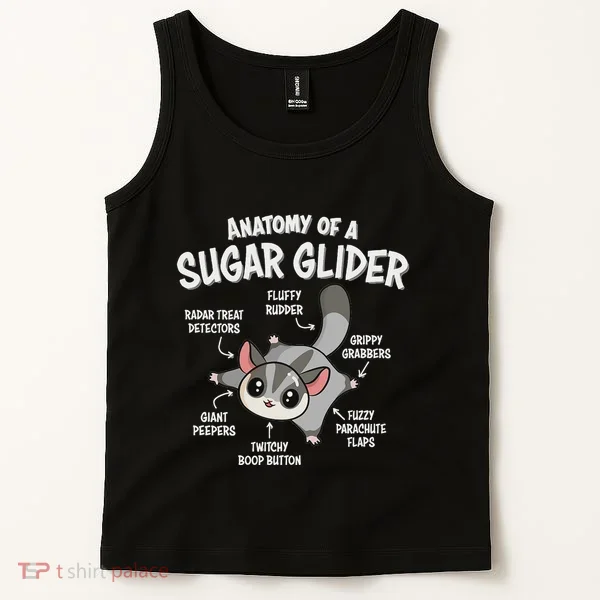Cute Sugar Glider Lover Tank Top