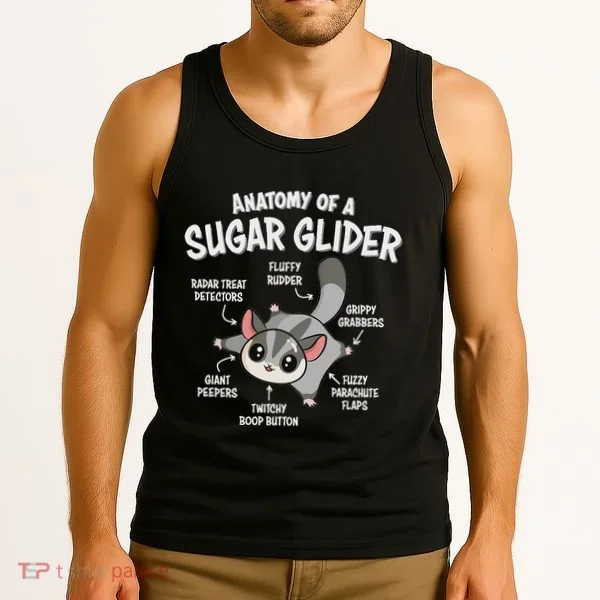 Cute Sugar Glider Lover Tank Top
