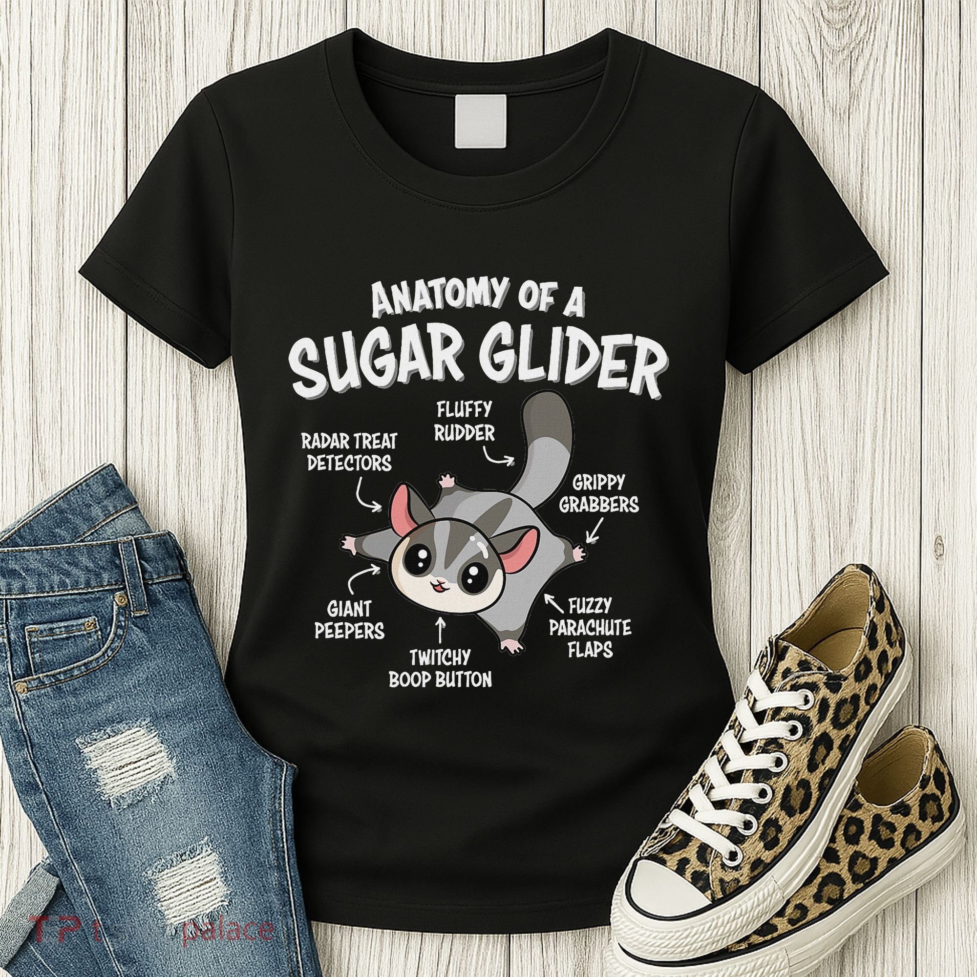 Cute Sugar Glider Lover Women's T-Shirt