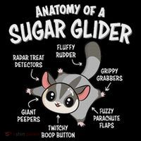 Cute Sugar Glider Lover Women's T-Shirt thumb 6