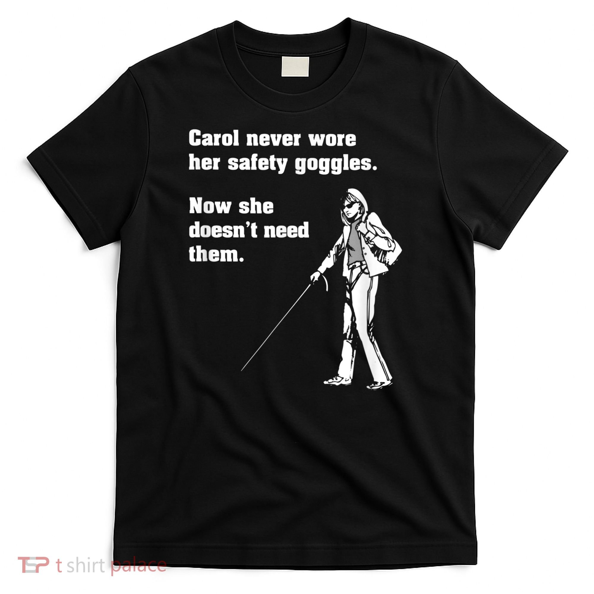 Carol Safety Goggles Funny Science Chemistry T-Shirt
