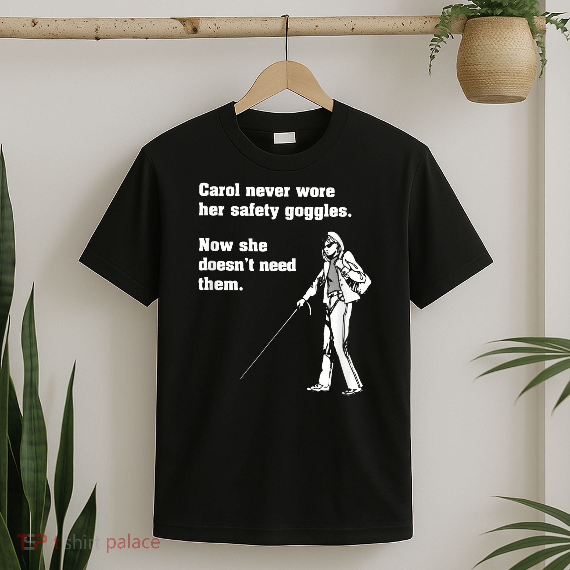 Carol Safety Goggles Funny Science Chemistry T-Shirt