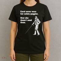 Carol Safety Goggles Funny Science Chemistry T-Shirt thumb 4