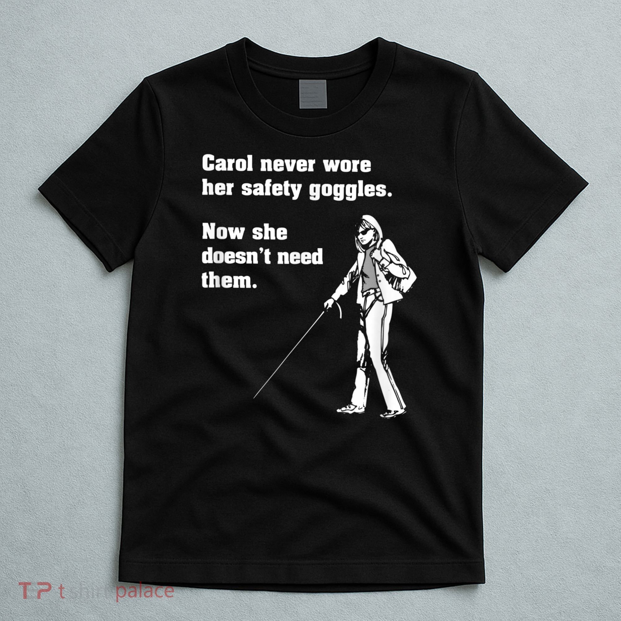 Carol Safety Goggles Funny Science Chemistry T-Shirt