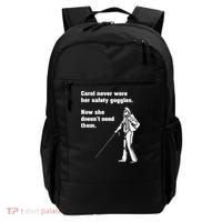 Carol Safety Goggles Funny Science Chemistry Backpack thumb 0