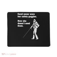 Carol Safety Goggles Funny Science Chemistry Mousepad thumb 0