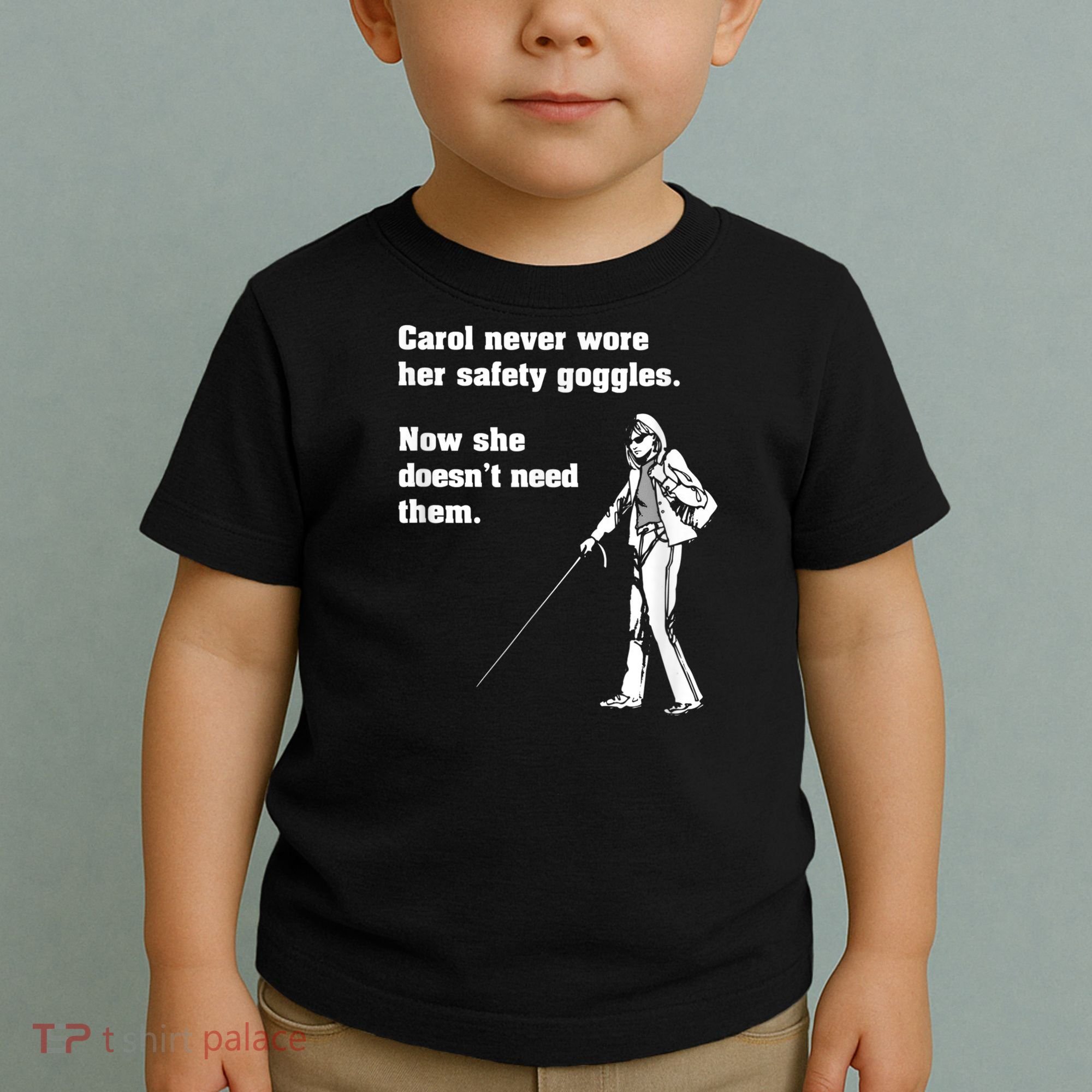 Carol Safety Goggles Funny Science Chemistry Toddler T-Shirt