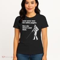 Carol Safety Goggles Funny Science Chemistry Women's T-Shirt thumb 4