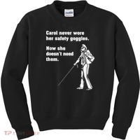 Carol Safety Goggles Funny Science Chemistry Kids Sweatshirt thumb 0