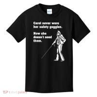 Carol Safety Goggles Funny Science Chemistry Kids T-Shirt thumb 0