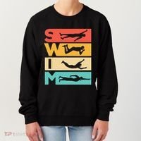 Cute Swimming Gift For Swimmers Women's Sweatshirt thumb 0