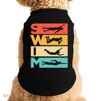 Cute Swimming Gift For Swimmers Doggie Tank thumb 0