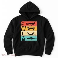 Cute Swimming Gift For Swimmers Hoodie thumb 0