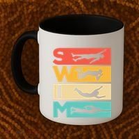 Cute Swimming Gift For Swimmers Coffee Mug thumb 2