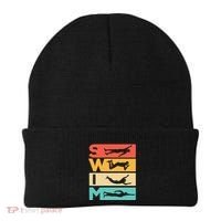 Cute Swimming Gift For Swimmers Beanie thumb 0