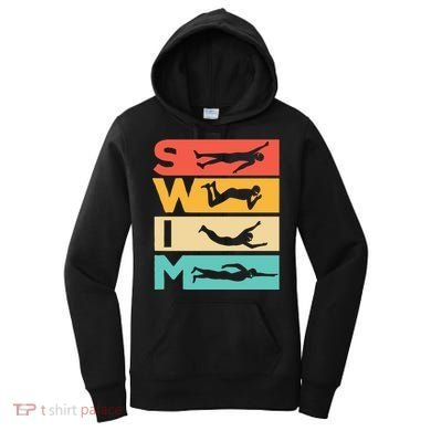Cute Swimming Gift For Swimmers Women's Hoodie