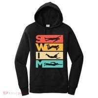 Cute Swimming Gift For Swimmers Women's Hoodie thumb 0