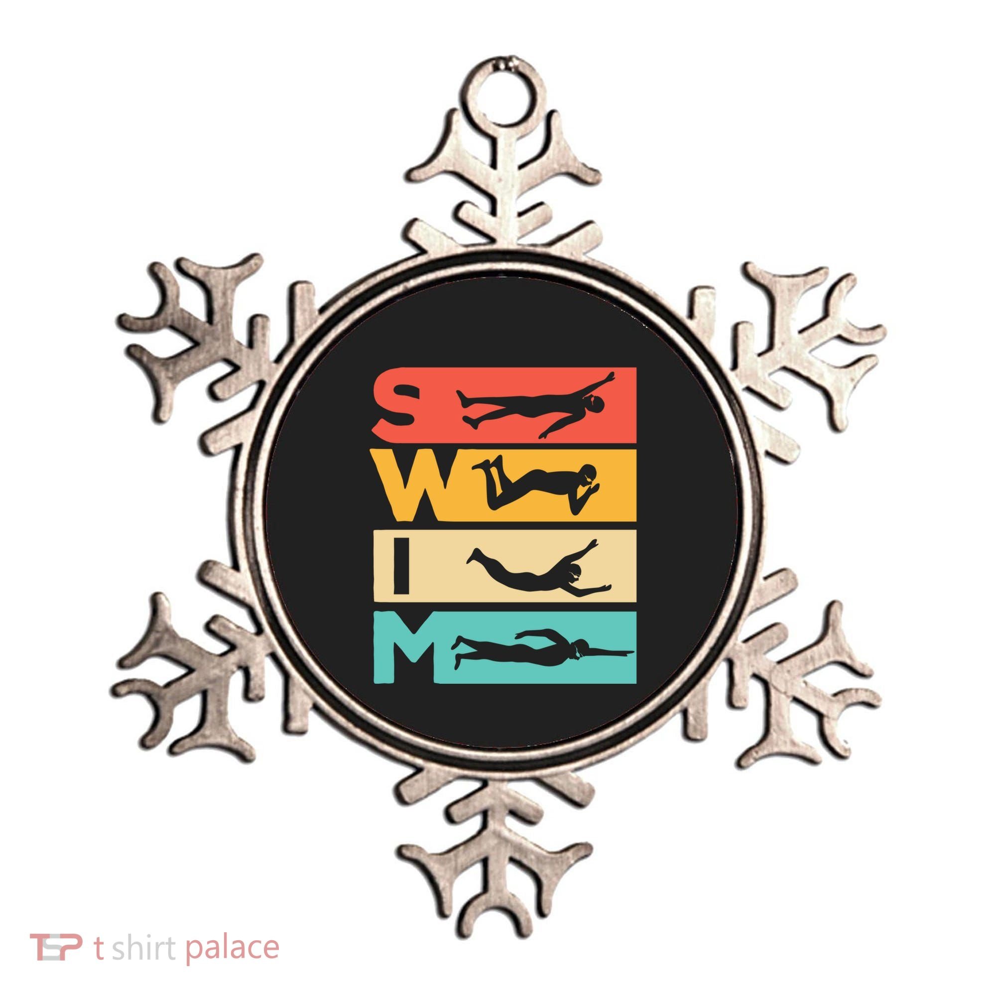 Cute Swimming Gift For Swimmers Ornament