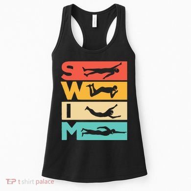 Cute Swimming Gift For Swimmers Women's Tank Top
