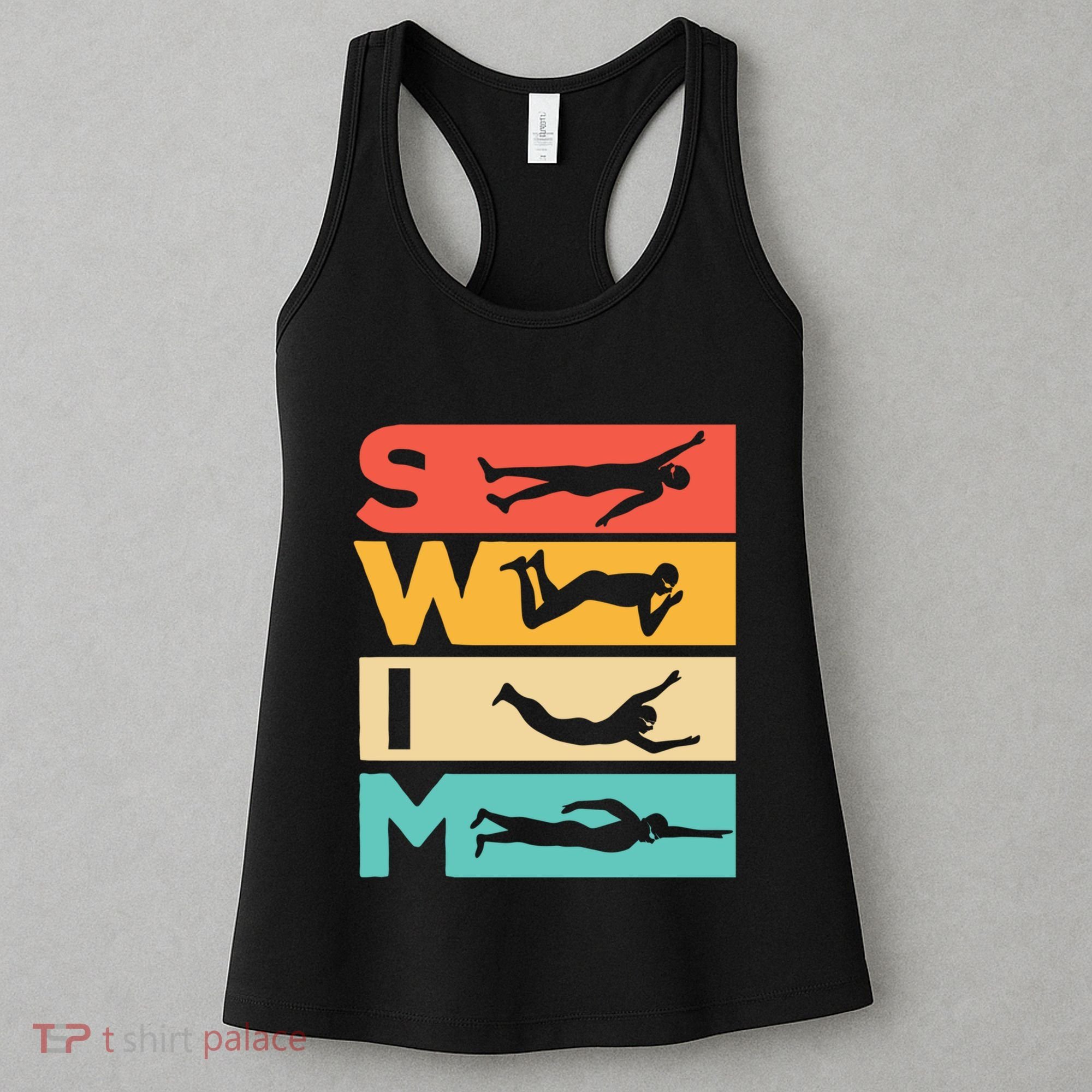 Cute Swimming Gift For Swimmers Women's Tank Top
