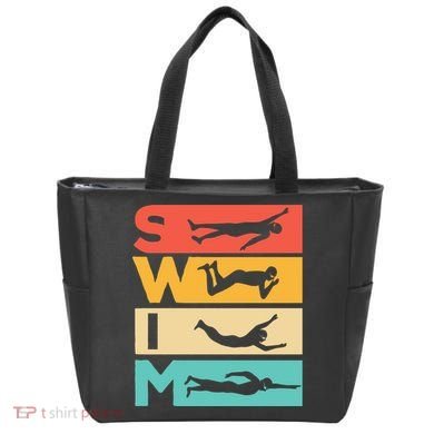 Cute Swimming Gift For Swimmers Tote Bag