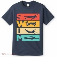 Cute Swimming Gift For Swimmers T-Shirt thumb 0