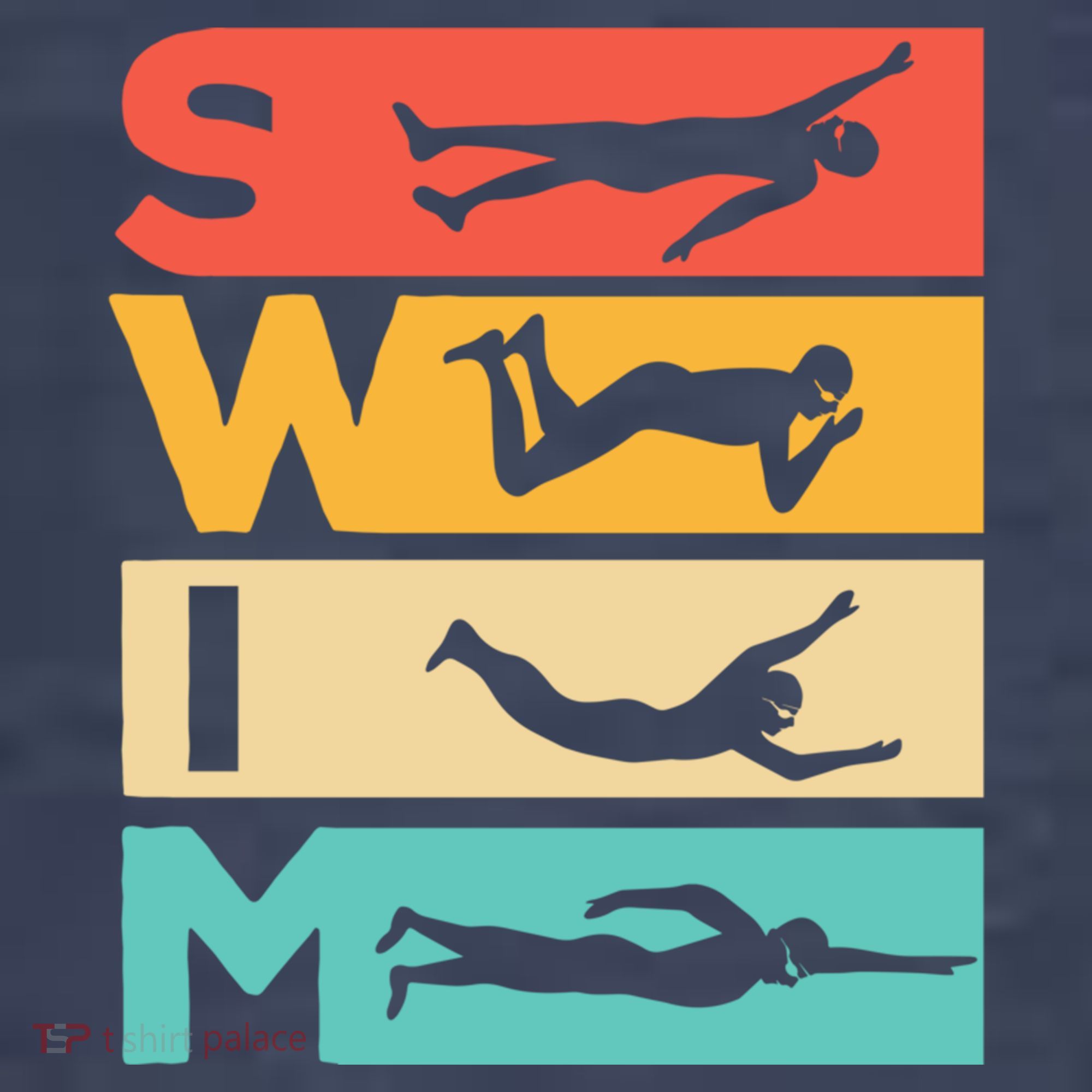 Cute Swimming Gift For Swimmers Kids T-Shirt