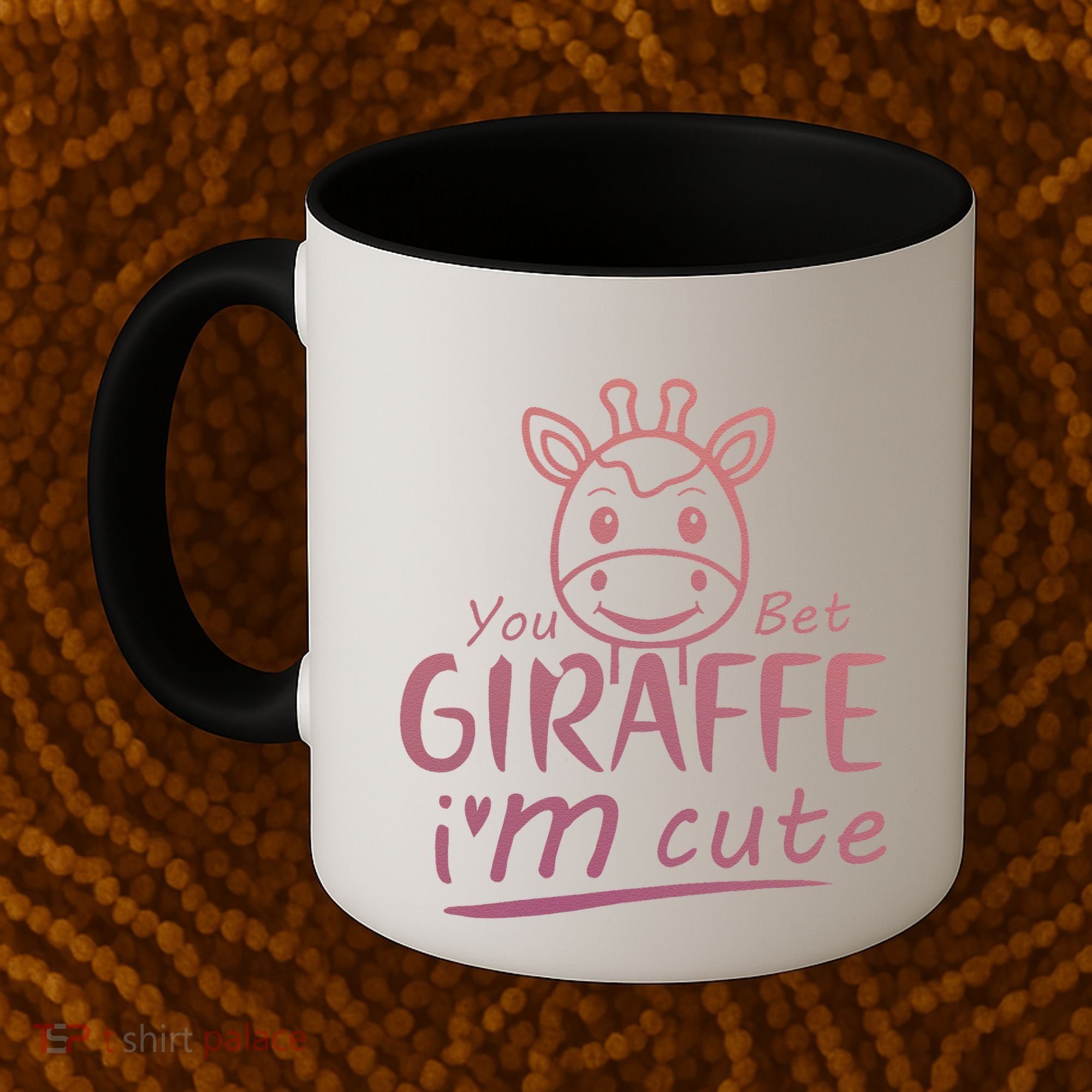 Cute Sarcastic Giraffe Animal Lover You Bet Giraffe Coffee Mug