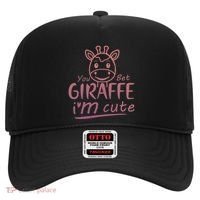 Cute Sarcastic Giraffe Animal Lover You Bet Giraffe Hat thumb 0