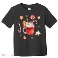 Christmas Season Gingerbread Hot Coco Toddler T-Shirt thumb 0