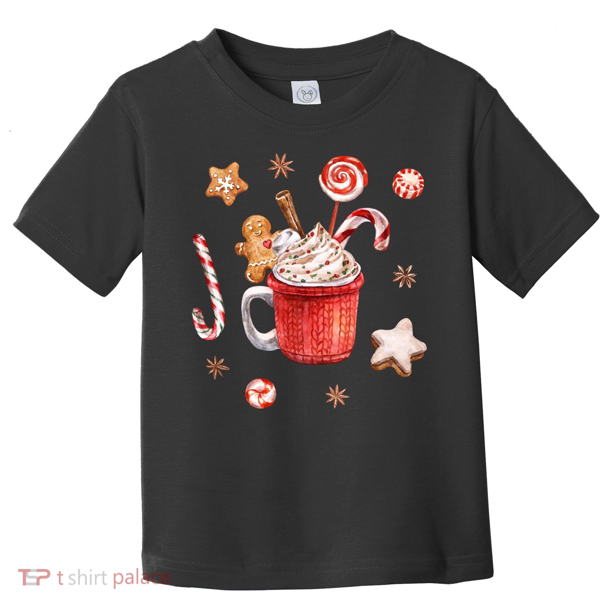 Christmas Season Gingerbread Hot Coco Toddler T-Shirt