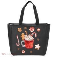 Christmas Season Gingerbread Hot Coco Tote Bag thumb 0