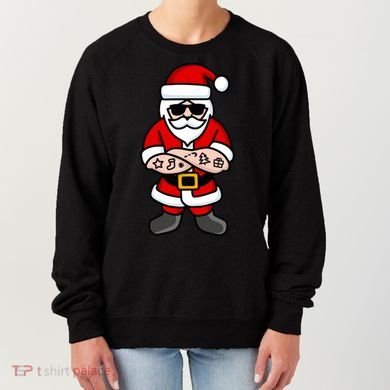 Cool Santa Gangster Women's Sweatshirt