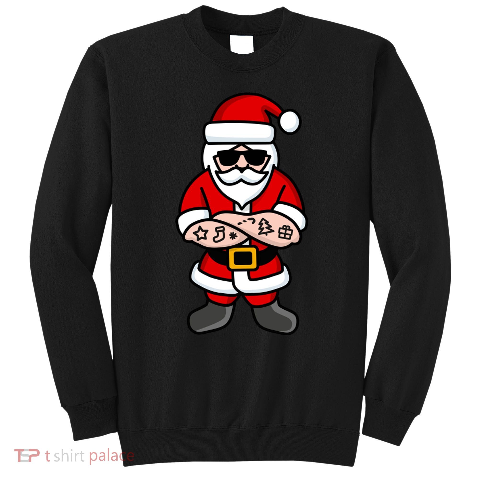 Cool Santa Gangster Sweatshirt
