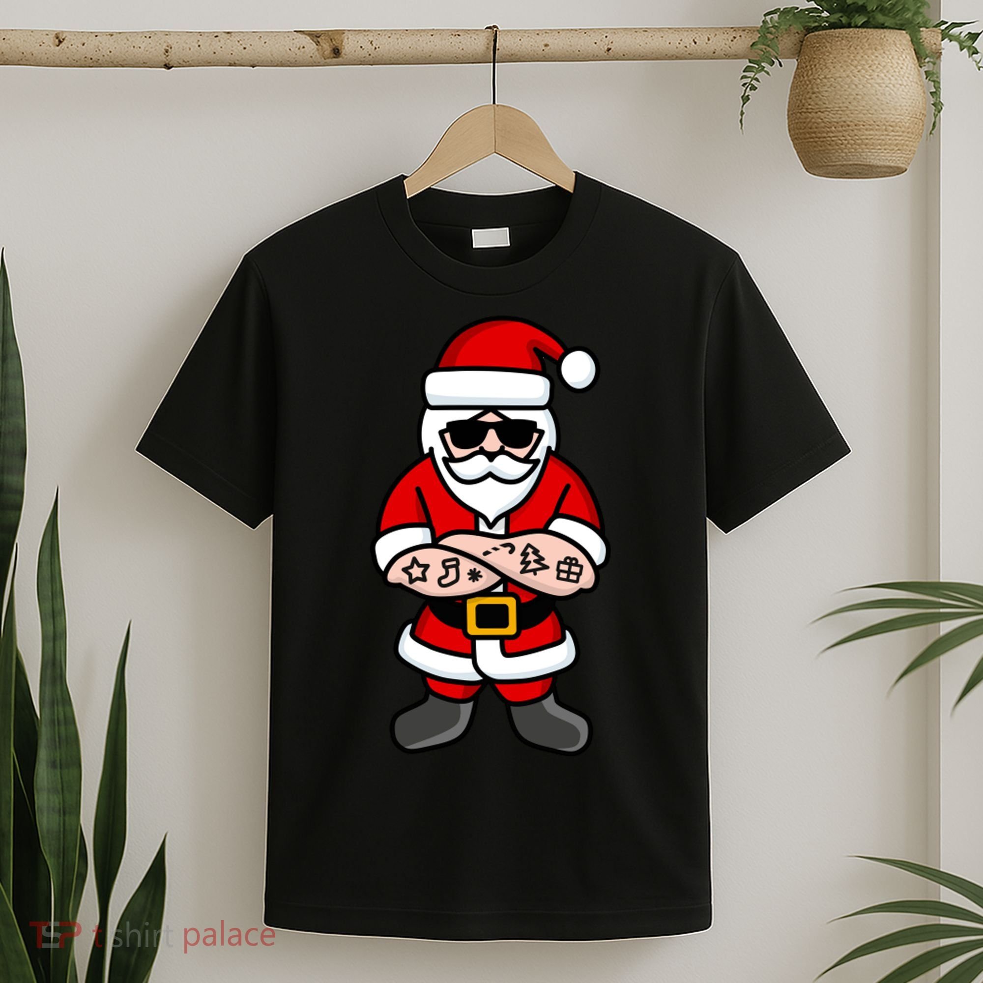 Cool Santa Gangster T-Shirt