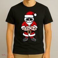 Cool Santa Gangster T-Shirt thumb 3