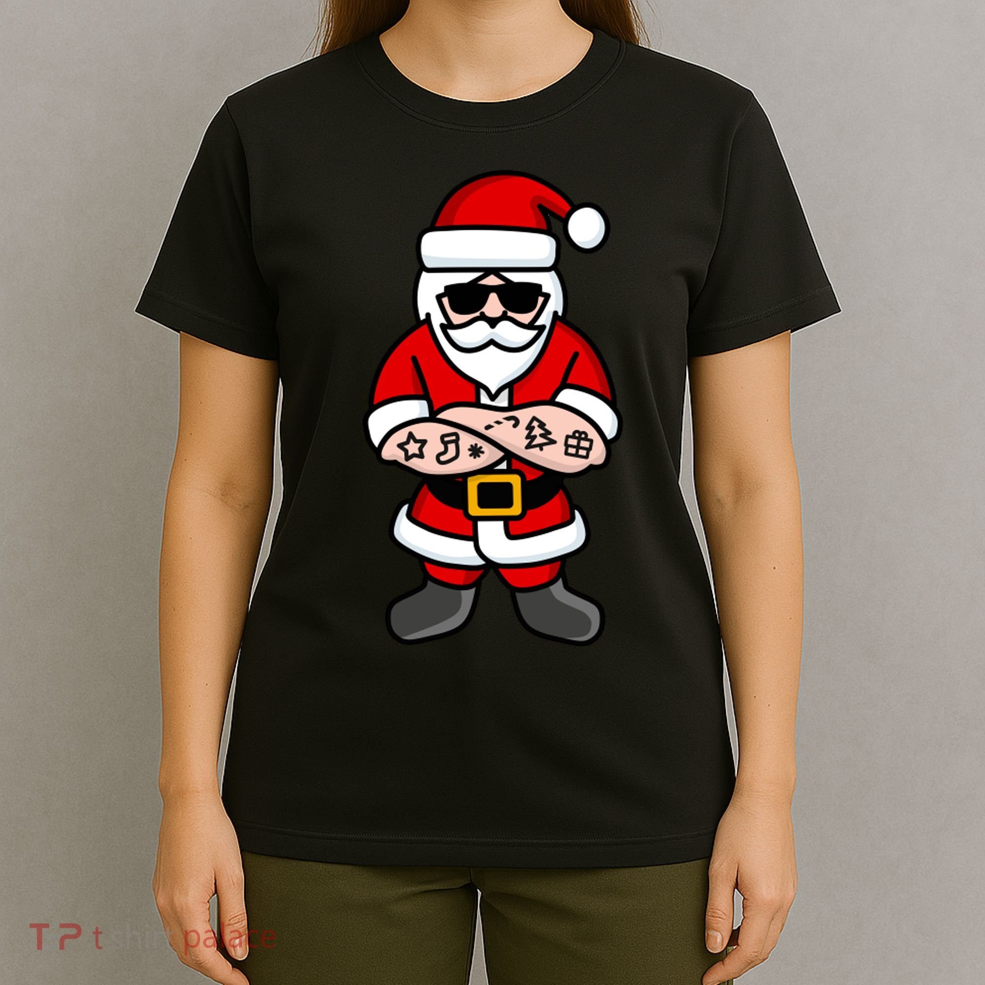 Cool Santa Gangster T-Shirt