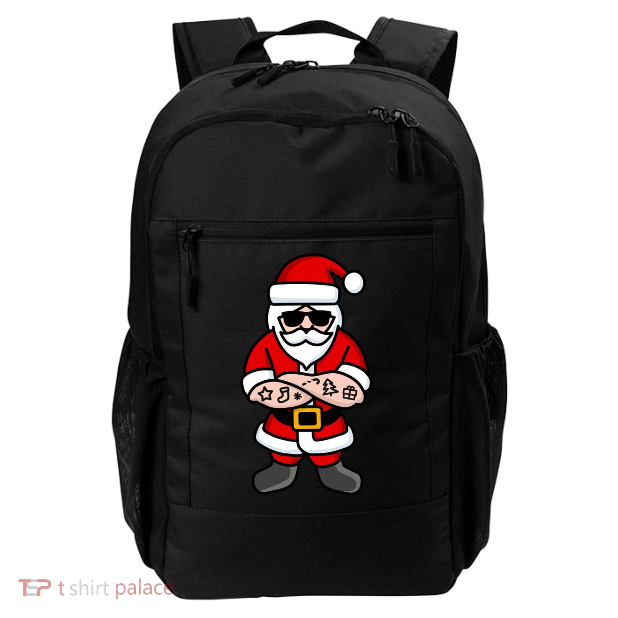Cool Santa Gangster Backpack