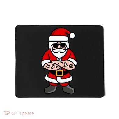 Cool Santa Gangster Mousepad